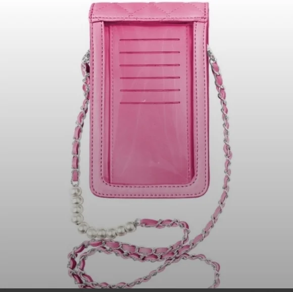 NWT Badgley Mischka Lavender Quilted Crossbody Mini Bag - Picture 4 of 9